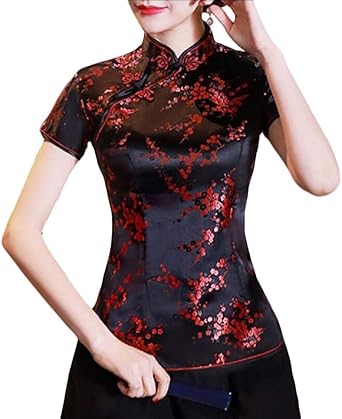 camisa china mujer