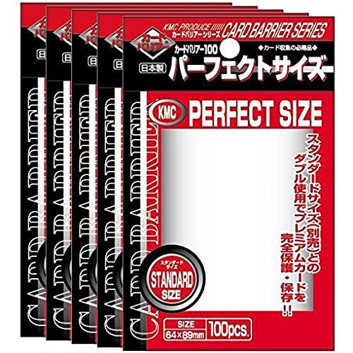 KMC NEW Card Barrier 100 Perfect Size 5 pieces set (japan import)