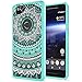 Pixel 2 Case,Google Pixel 2 Case,AnoKe New Mandala Cute Ultra Thin Slim Fit TPU bumper Hard Back Clear Protective Cell Phone Cases Cover with Screen Protector for Women Girls Kids Pixel 2 TM CH Mint