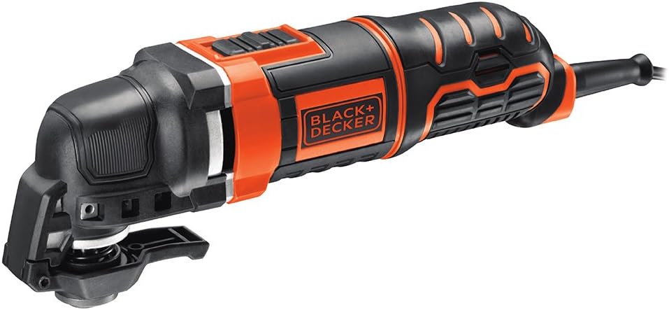 BLACK+DECKER 300W Multi-Oscillating Tool, Black/Orange - Image 3