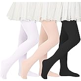 American Trends Tights for Girls Dance Tights Toddler Ballet Stockings for Girls School Uniform Leggings for Kids