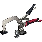 Milescraft 4023 Track Master - Universal T-Track Clamping System. Fits any Track. Contains Clamping Base with 1/4in-20, 13x20mm, 23x30mm, 30x35mm T-Track Connectors and Hardware. 3in Clamp Included