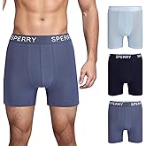 Sperry 3-Pack Men's Soft Modal Boxer Briefs – Luxuriously Soft, Breathable & Comfortable Stretch Micro Modal Underwear Men