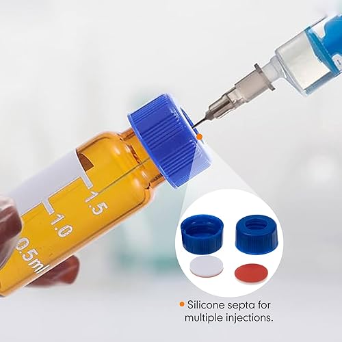 2 ML Autosampler Vial, Amber 8-425 HPLC, 8mm Togo