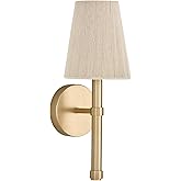 Capital Lighting 654511MA Mira Classic Style Organic Bleached Natural Rope Shade Wall Sconce, 1-Light 60 Watt, 17" H x 6" W, 