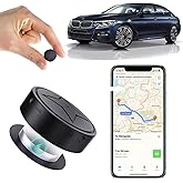 GPS Tracker for Vehicles, Strong Magnetic Car Vehicle Tracking Anti-Lost, No Monthly Fee, No Subscription, Multi-Function GPS Mini Locator with Free App (PG12-13)