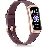 Fitness Tracker with 24/7 Heart Rate Blood Oxygen Sleep Monitor, 1.1" AMOLED Touch Screen Activity Tracker Smart Watches, IP68 Waterproof Step Counter Pedometer for Women Men