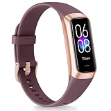 Bakoor Fitness Tracker, Fitness Watch with 24/7 Heart Rate Blood Oxygen Sleep Monitor, 1.10" AMOLED HD Touch Color Screen Step Counter, Activity Trackers Pedometer Health Smart Watch for Women Men