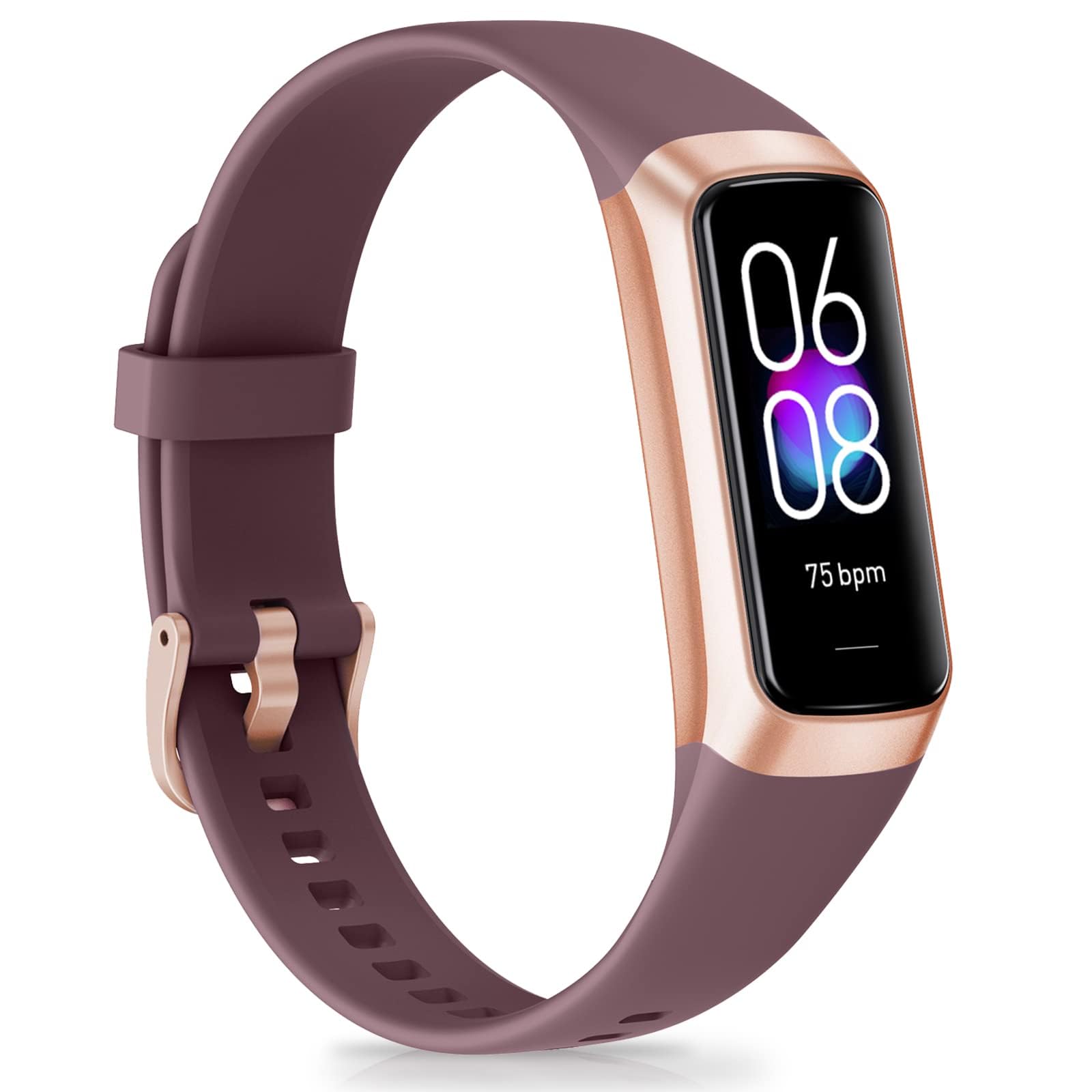 Photo 1 of Bakoor Fitness Tracker, 1.10" Step Tracker with 24/7 Heart Rate, Blood Pressure, Activity Tracker Step Counter with Pedometer, Calories, Sleep Trackers, Fitness Watch for Sports Women Men
