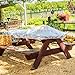 Muzitao Food Covers with Elastic Edging (2 Pack) - Large Picnic Table Covers, Fly Covers for Food, Bug Covers for Picnics