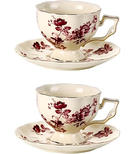 Amazon.com | Royal Worcester Regency Blue #Z1686 Cups & Saucers