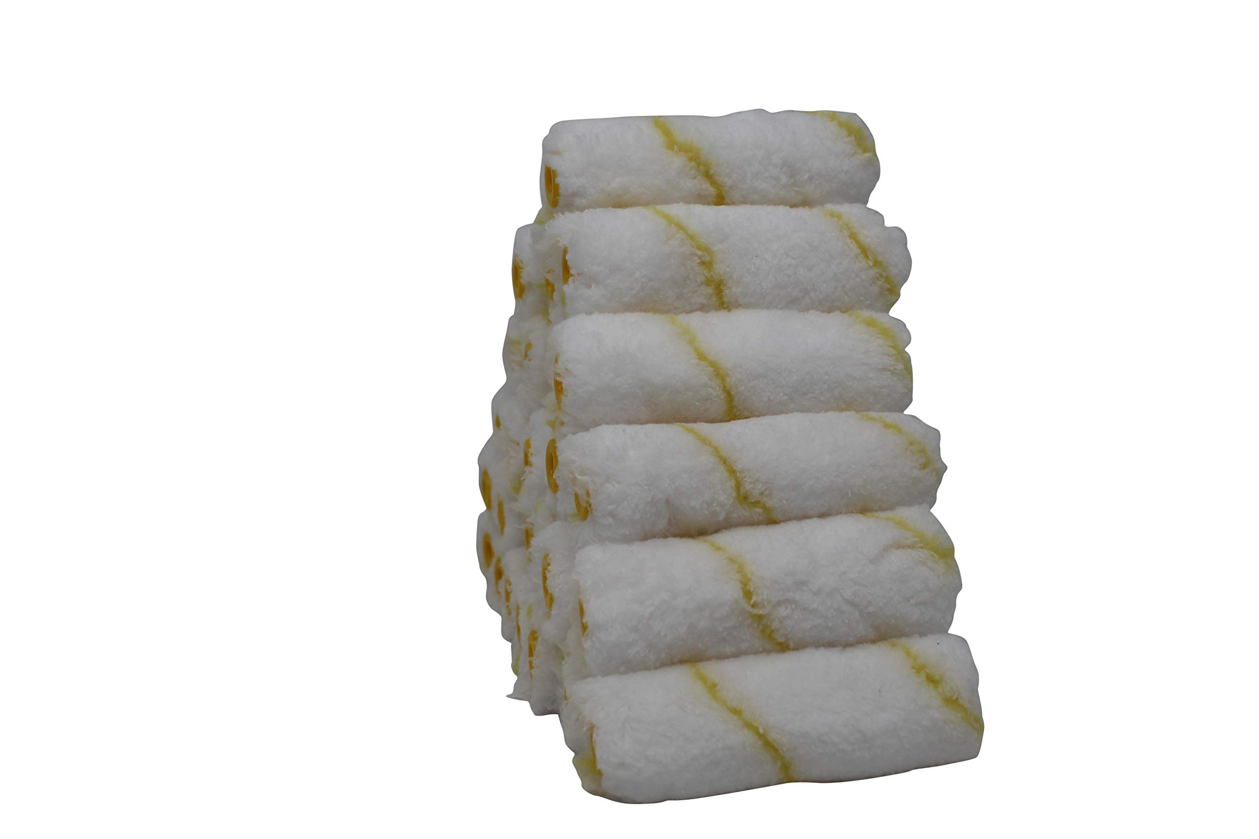 Pro Grade Paint Roller Cover Set,Wall Painting Roller Naps for Professional or Home Owners with All Paints and Stains. Paint Roller Covers are for House or Commercial Use. (4