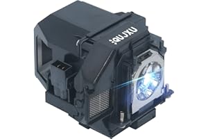 QUJXU ELPLP96 Replacement Projector Lamp for Epson V13H010L96 Powerlite Home Cinema2150 1060 2100 660 760HD VS250 VS355 EX5260 VS350 EB-S41 EH-TW650 TW610 TW5650 TW5600 X05 S05 U05 Projector lamp Bulb