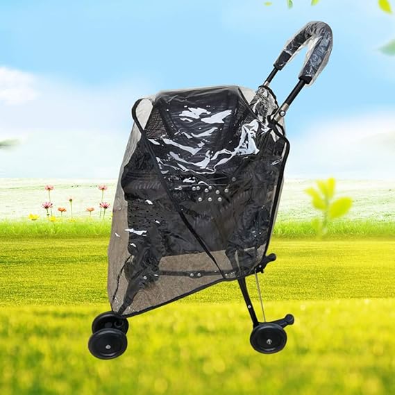 clear plastic stroller cover
