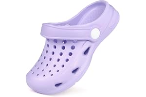 Nedaan Kids Girls Boys Clogs Garden Shoes Toddler Slip on Sandals Children Water Shower Beach Pool Slippers