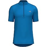 DANISH ENDURANCE Men's Cycling Jersey Long Sleeve, Pockets, Tag-Free, Quick Dry