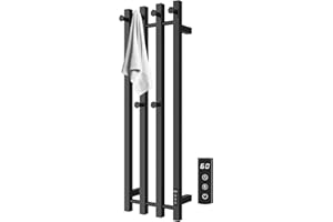 Poloma Paraheeter Towel Warmer, Towel Warmer Rack, Heated Towel Racks for Bathroom, Towel Heater, Towel Dryer, Wall Mounted