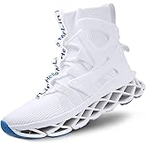 Hello MrLin Men's Running Shoes Non Slip Athletic Tennis Walking Blade Type Sneakers Hip Hop
