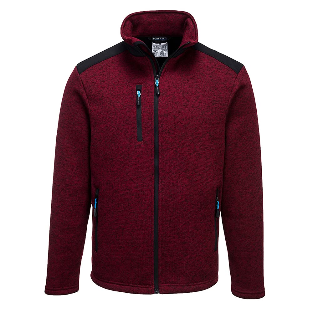 Portwest KX3 Performance Fleece, Size: XXXL, Colour: Red Marl, T830RMRXXXL
