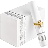 100 Pack Paper Napkins Guest Towels Disposable Premium Quality 3-ply Dinner Napkins Soft, Absorbent Paper Hand Towels for Party, Kitchen, Dinners or Events