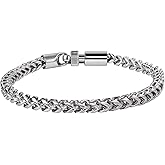 GTMJ Stainless Steel Franco Chain Bracelet for Men 8 Inch Luxury Gift Set