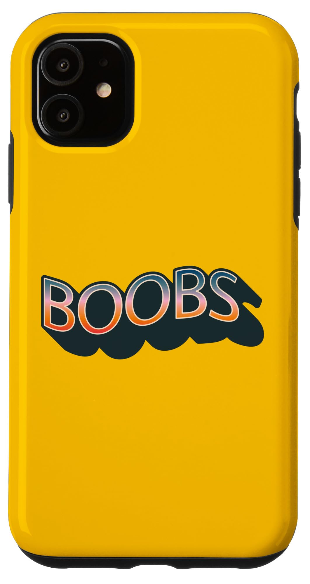 iPhone 11 BOOBS Vintage Vibes Design Case