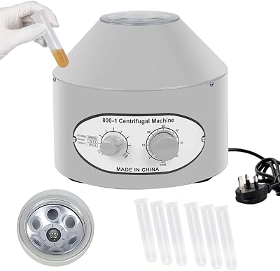 Yanxora 4000rpm Electric Centrifuge Machine 6x20ml Desktop Lab Medical W/ Timer