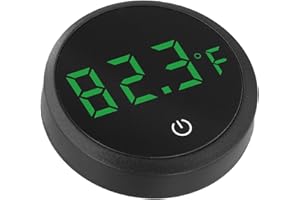 KoiLykke Wireless Digital Aquarium Thermometer with LED Display, 0 C60 for Range, 1 Accuracy, Fish Tanks