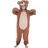Lingway Toys Unisex Kids Animal Onesie Costumes for Halloween and Christmas: Tiger, Lion, Bear, Donkey,Elephant
