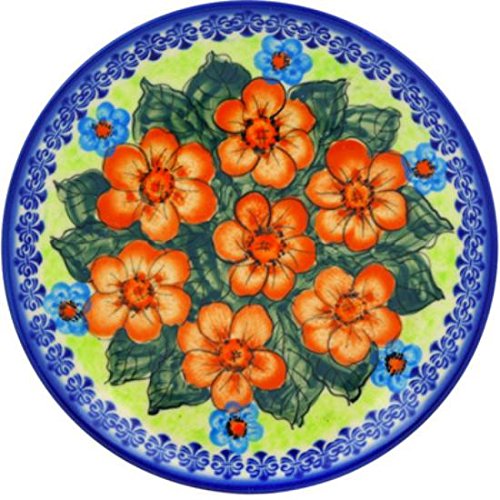 Click Here to See More Images Ceramika Bona H7128E Polish Pottery Ceramic Plate Hand Painted, 7-Inch