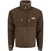 DRAKE Waterfowl Men's LST Guardian Flex Double Down 1/4 Zip Eqwader Insulated Waterproof Breathable Resistant Hunting Jacket