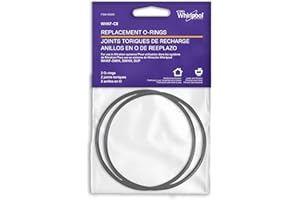Whirlpool Genuine Parts O-Ring WHKF-C8 for Home Water Filtration System, 3.72 Inch in Diameter, Designed to Seal Water Filter Housings WHKF-DWH, WHKF-DWHV and WHKF-DUF