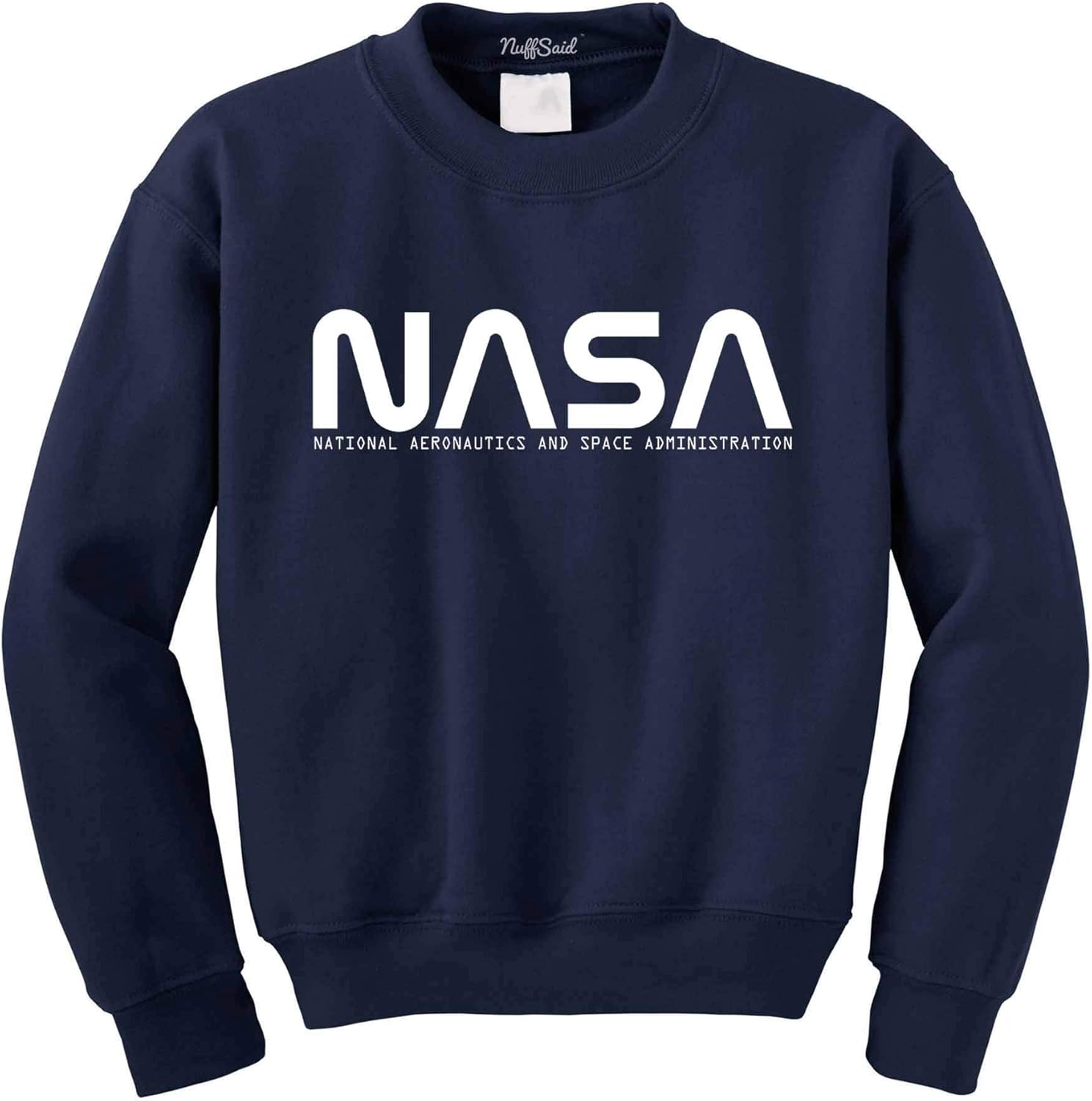 nasa crew neck sweater