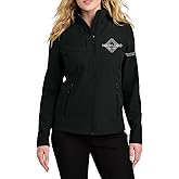 INK STITCH Women L720 Custom Embroidery Add Logo Texts C-Free Recycled Soft Shell Jackets