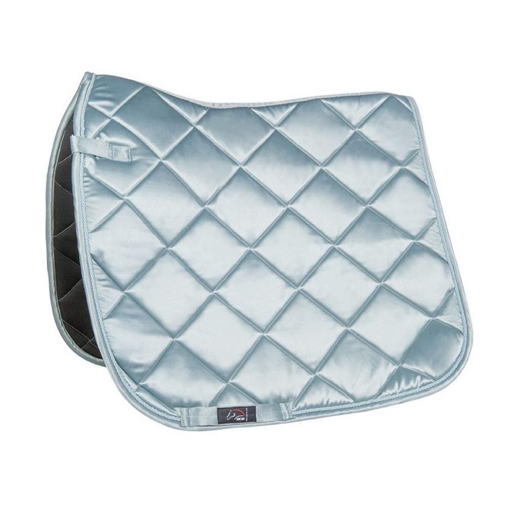 HKM 12545 Bergamo Saddle Cloth Grey Blue Pony Dressage