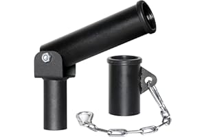 SYL Fitness T-Bar Row Platform Post Insert Landmine Attachment – Landmine Row Handle for Barbell – Home Gym Workout Equipment