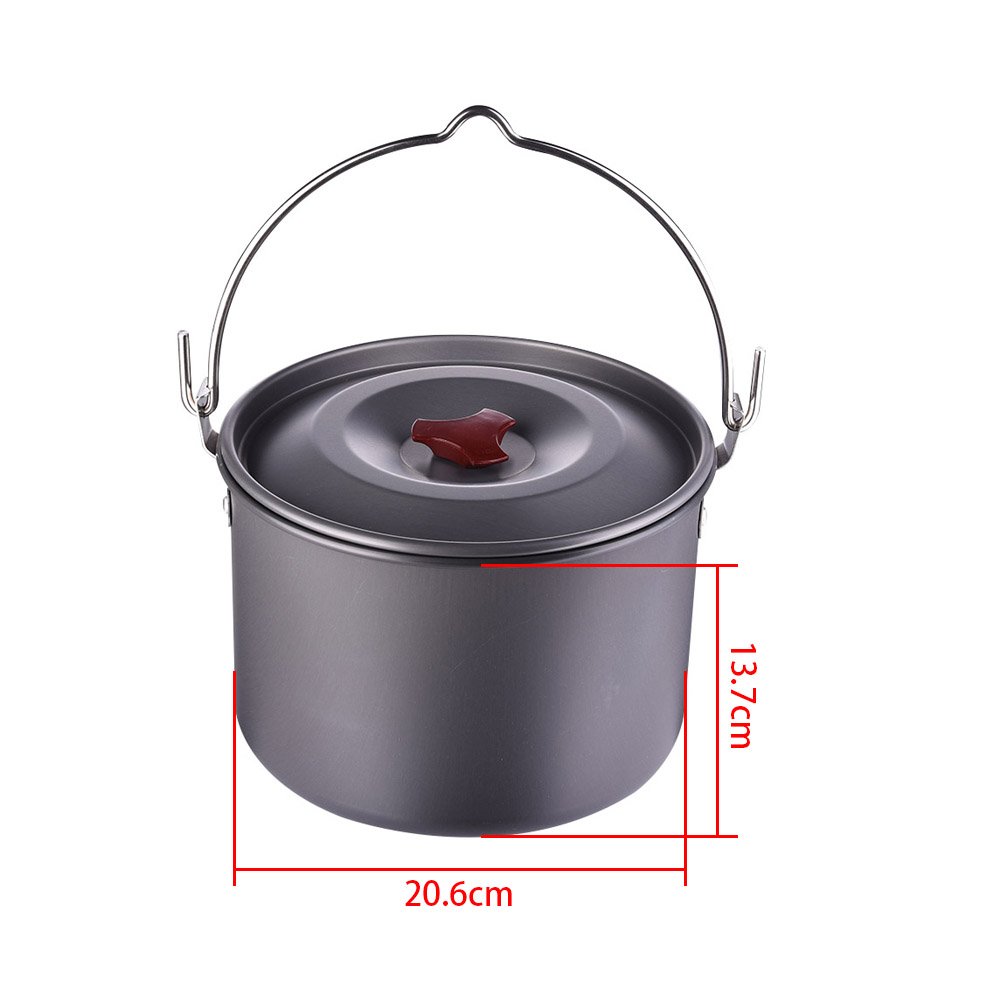Serda Campfire Tripod Camping Cooking Dutch Oven Tripod Adjustable