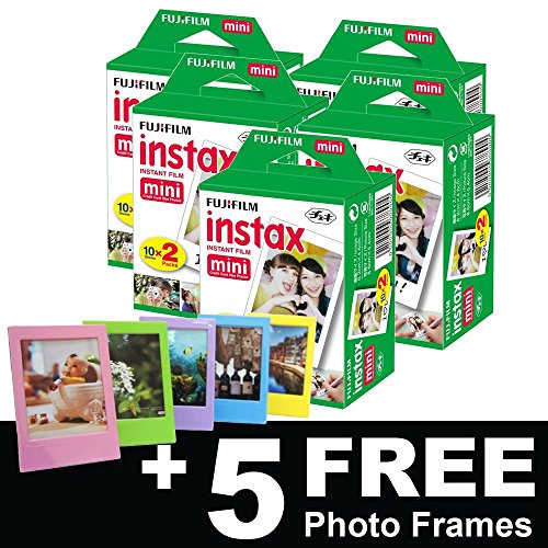 Film Instantané Instax Mini Monochrome - Lot De 50 Photos Noir Et Blanc | Pour Appareils Instax Mini Et Imprimantes SHARE
