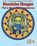 Image de Mandalas Mangas Vol 2 Monde d'Aventures: Livre a Colorier pour Adultes et Jeunes Adultes (Volume 2) (French Edition)