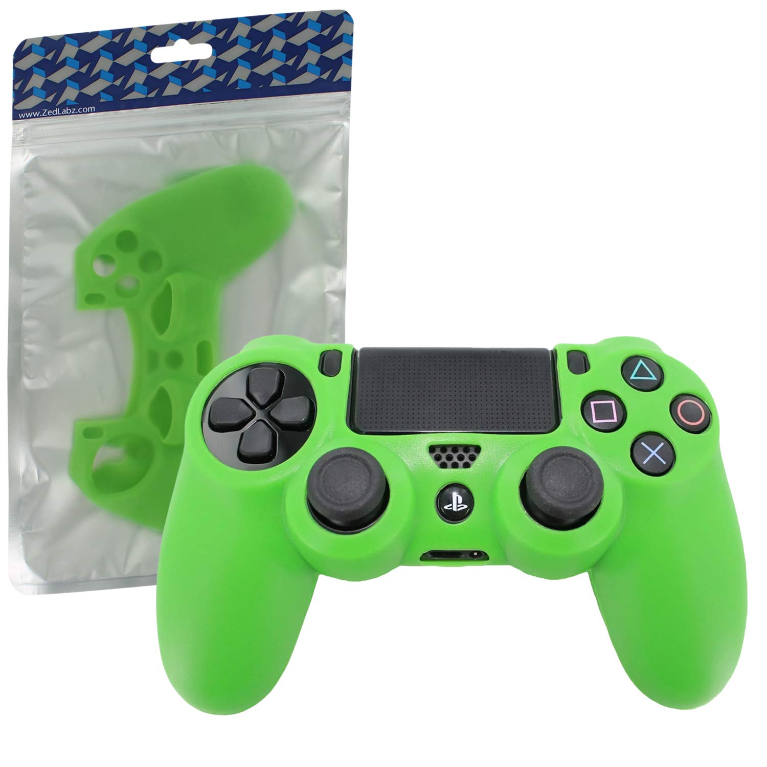 ZedLabz value silicone cover for Sony PS4 - green — image 1