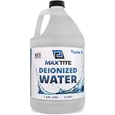 MAXTITE Type I Deionized Water Ultrapure Analytical Grade (1 Gallon) - ASTM/ACS Certified