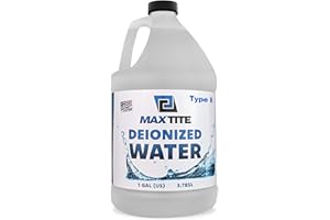 MAXTITE Type I Deionized Water Ultrapure Analytical Grade (1 Gallon)