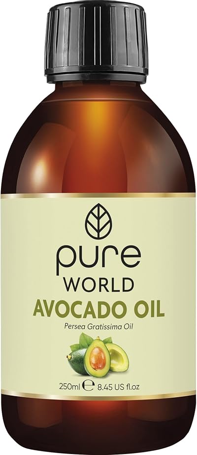 Pure World Avocado Oil 250ML Cold Pressed 100% Pure & Natural