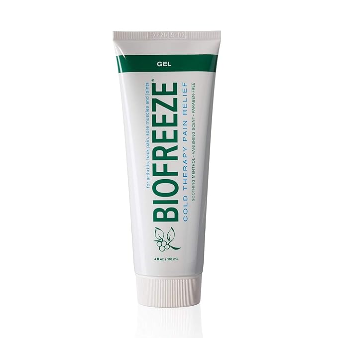 Biofreeze Pain Reliever Gel, Cooling Topical Analgesic for Muscle