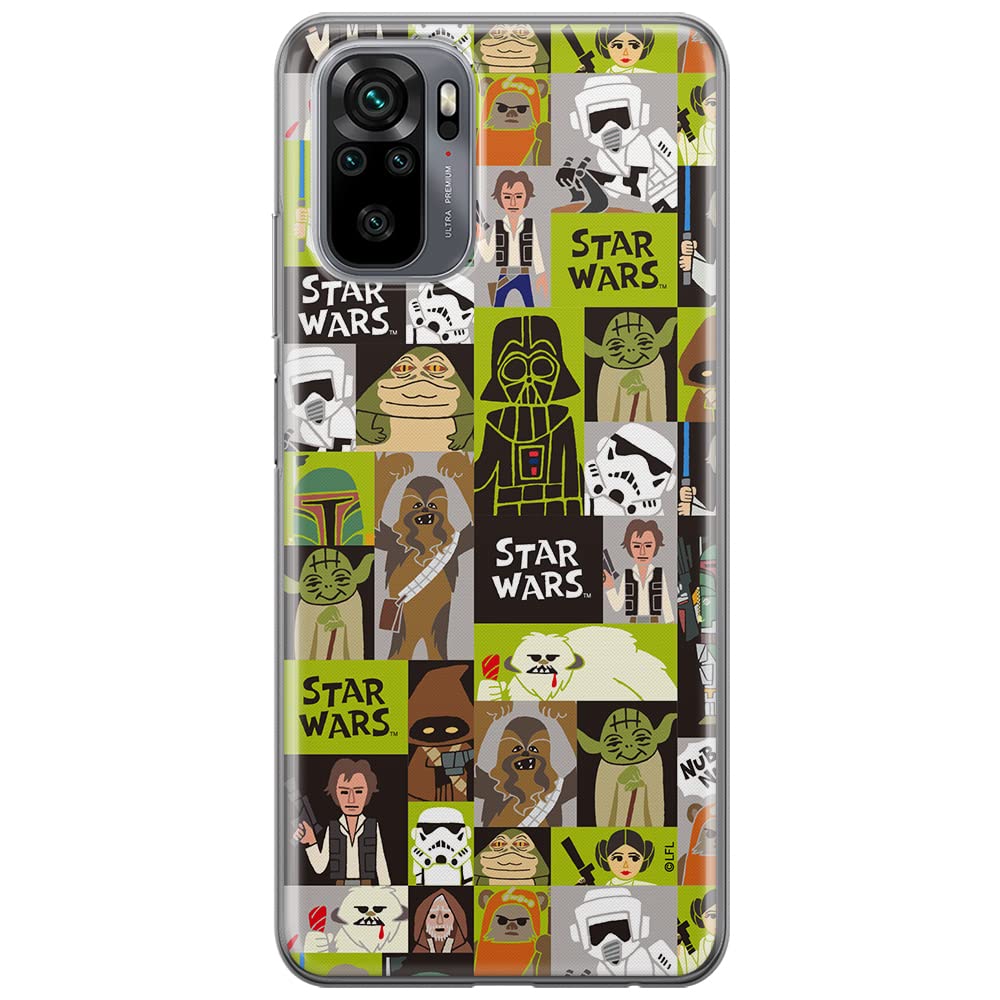 ERT GROUP mobile phone case for Xiaomi REDMI NOTE 10/ 10S original and officially Licensed Star Wars pattern 033 optimally adapted to the shape of the mobile phone, case made of TPU