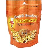 Brittle Brothers Nashville Hot Peanut Brittle - 5 oz Gift Bag - Gourmet Candy