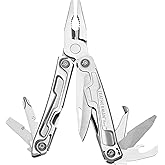 LEATHERMAN, Rev Pocket Size Multitool with Package Opener and Screwdrivers, Stainless Steel