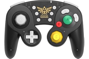 HORI Nintendo Switch Wireless Battle Pad (Zelda) Gamecube Style Controller - Nintendo Switch