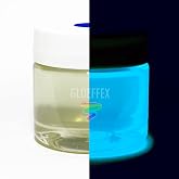 Invisible Transparent UV Reactive Blacklight Paint - (Blue)