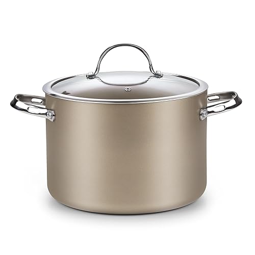 Cooks Standard Hard Anodized Ceramic Nonstick 8-Quart Stock pot